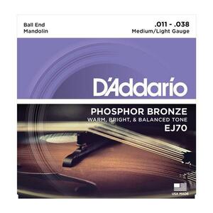  prompt decision * new goods * free shipping D*Addario EJ70×1 set ( mandolin string 1138/ mail service 