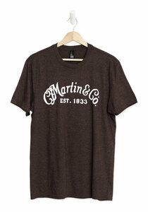 即決◆新品◆送料無料MARTIN 18CM0135S [Sサイズ] Basic Logo Tee/Heather Brown Tシャツ/メール便