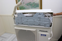 19年製 超美品！パナソニックPanasonic 最上位機種 Eoliaエオリア ルームエアコン 単相200V 5.6kw ハイパワー 大型 20畳 CS-56HV2E6_画像3