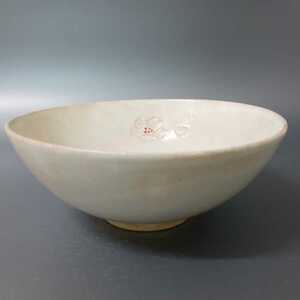 .84) Hagi . white Hagi deep plate Φ15.5. unused new goods including in a package welcome 