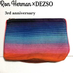  Ron Herman DEZSO クラッチバック 3rd Anniversary/ロンハーマン 3周年記念 デッツォ 希少品