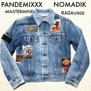 PANDEMIXXX NOMADIK カスタムデニムジャケット/パンデミックス ノマディック ROMANTIC LOVE JACKET type1 by RAGrunge