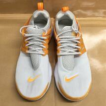 24cm US7 NIKE AIR PRESTO GS 833878-004 ナイキ エアプレスト ホワイト オレンジレディース スニーカー 78983_画像2