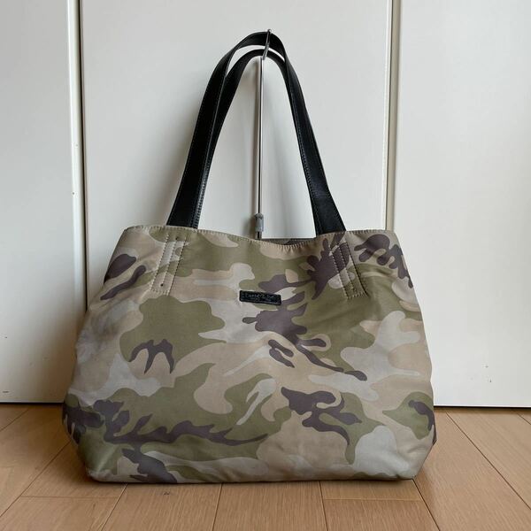 最終価格　ナノユニバース別注Daniel＆Bobダニエル&ボブTROTA-CAMO カモフラトートバッグ中古