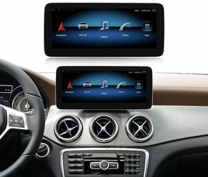 8+256GB Android 13 + carplay установка Benz W117 CLA250 CLA45 GLA250 GLA45 10.25 навигационный монитор 2013-2018 WI-FI парные японский язык 