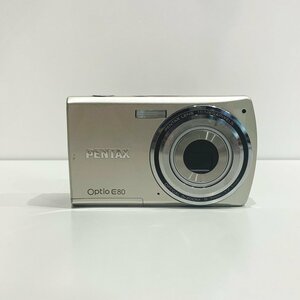 【76】 1円～ ペンタックス PENTAX OptioE80 5.7mm ~ 17.1mm カメラ デジタルカメラ 現状品 中古カメラ RICOH SDカメラ ジャンク品