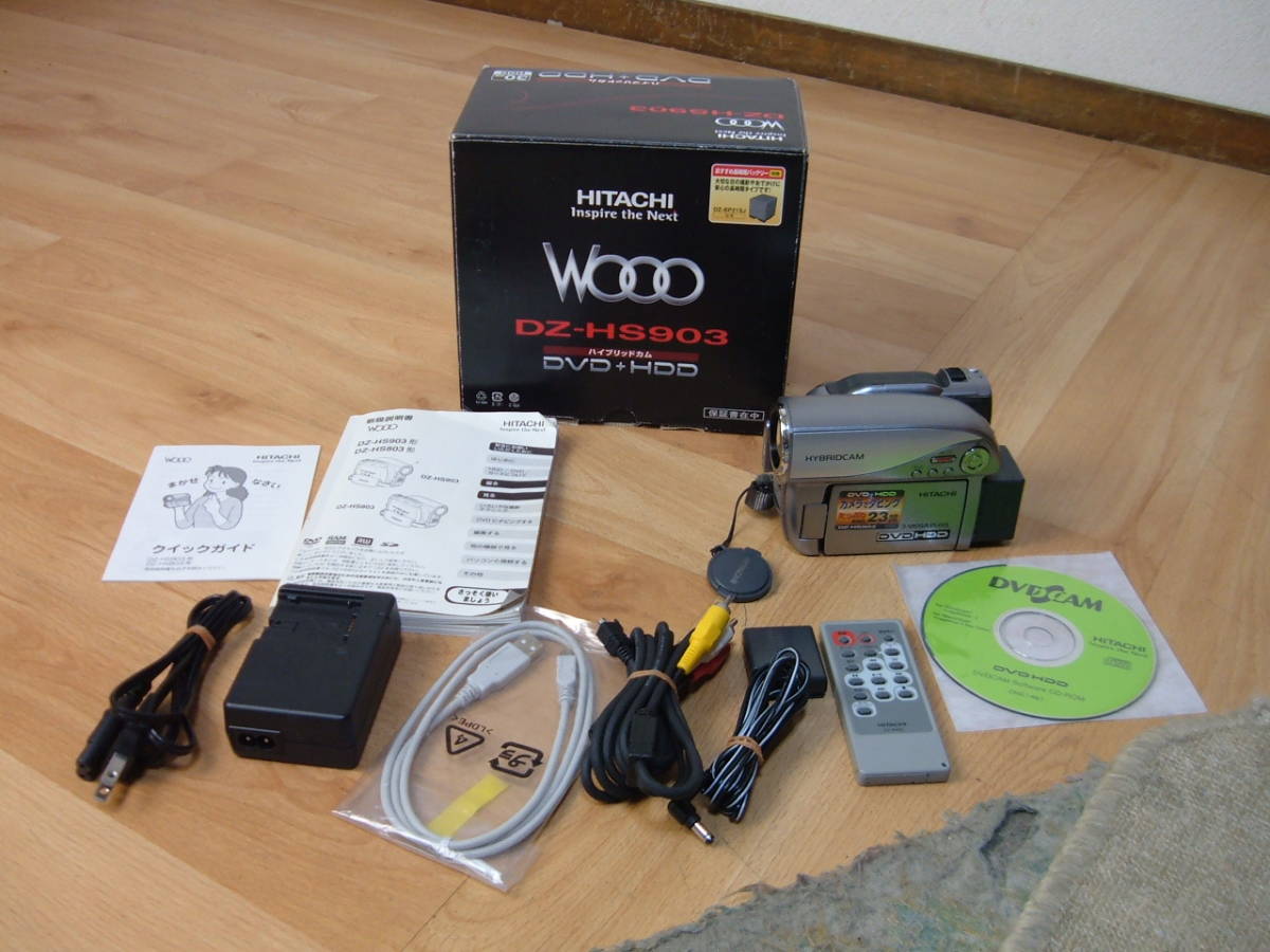 日立製作所 良品) DVD+HDDビデオカメラ[ハイブリッドカム DZ-HS803( Wooo] - blog.ricecracker.net
