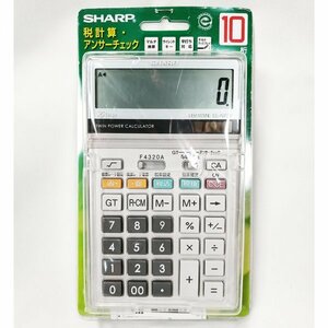  new goods unused sharp design calculator glass top style EL-N731-X Nice size free shipping 