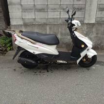 シグナスZ　125　ホワイト　　書類鍵付き_画像1