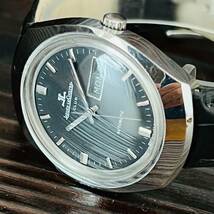 ★送料無料！ 動作良好 ジャガールクルト クラブ JAEGER LECOULTRE CLUB アンティーク腕時計 自動巻き メンズ ビンテージ5_画像4