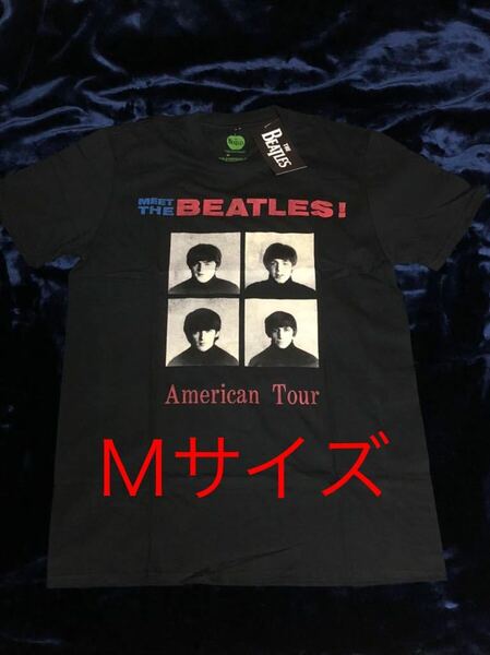 新品即決！★Ｍサイズ★BEATLES AMERICAN TOUR 1964 A HARD DAY’S★バックプリントあり / Tシャツ 