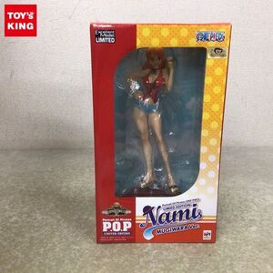 1円~ 未開封 メガハウス P.O.P LIMITED EDITION/POP ONE PIECE ナミ MUGIWARA Ver.