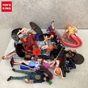 1円~ 訳あり ジャンク ONE PIECE フィギュア ナミ しらほし姫 トラファルガー・ロー 他