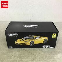 1円～ 欠品 ホットウィール 1/18 フェラーリ 458 SPECIAL_画像1