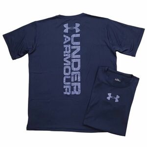 261124*[M размер ] прекрасный товар UNDER ARMOUR TECH HG SS GP TXT DNA Tec короткий рукав футболка Logo MD размер Under Armor 2 шт. комплект 2