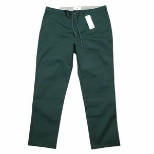 261137[XL size ] unused ikka stretch chino ankle pants green clean . casual ika men's 