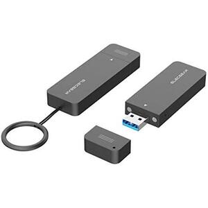 USBタイプAプラグ付きNVMe2242 USB 3.1 NVMe 2242 / 2230 PCIe M.2 SSDエンクロージャ ElecGear NV-2242A（NVMe + USB