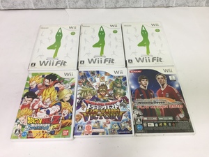 Wii　Wii U　22枚セット　ドラゴンクエストX　ドラゴンボールZ　動作未確認品5379