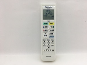 ダイキン　エアコンリモコン　ARC478A31　中古品A-8873