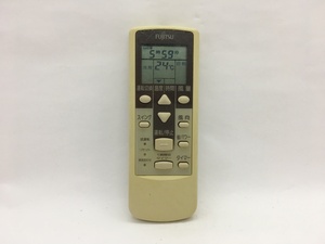 富士通　エアコンリモコン　AR-GJ2　中古品A-2598