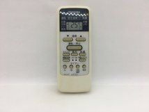 東芝　エアコンリモコン　WH-D1P　中古品A-8270_画像1