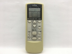 富士通　エアコンリモコン　AR-DJ1　中古品A-5841