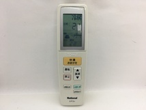 National　エアコンリモコン　A75C3142　中古品A-9209_画像1