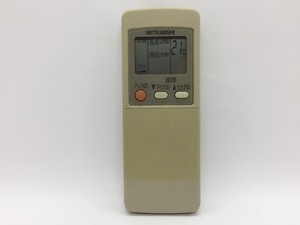 三菱　エアコンリモコン　GP82　中古品A-3542