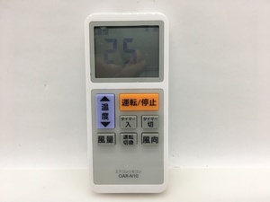 OHM　エアコン用リモコン　OAR-N10　中古品A-6308