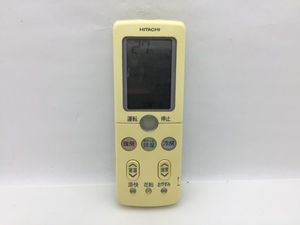 日立　エアコンリモコン　RAR-3L2　中古品A-6853