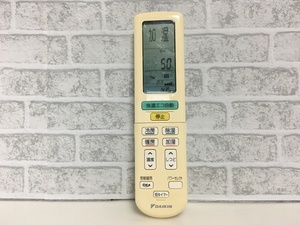 DAIKIN　エアコンリモコン　ARC472A2　中古品A-9393