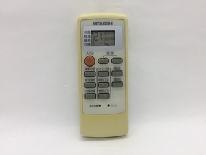 三菱　エアコンリモコン　MP31　中古品A-3255