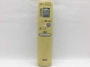 SANYO　エアコンリモコン　RCS-ZP1　中古品A-6239