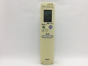 SANYO　エアコンリモコン　RCS-ST4　中古品A-4438