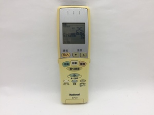 National　エアコンリモコン　A75C2691　中古品A-3273