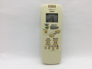 SANYO　エアコンリモコン　RCS-SH1　中古品A-3246