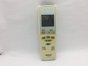 National　エアコンリモコン　A75C2446　中古品A-3248