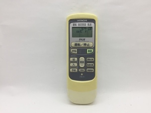 日立　エアコンリモコン　RAR-2L2　中古品A-2957