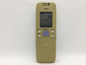 SANYO　エアコンリモコン　RCS-GA6　中古品A-4454