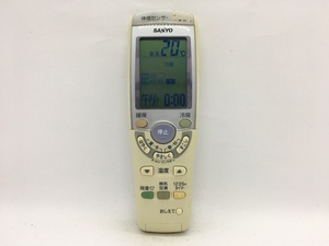 SANYO　エアコンリモコン　RCS-ER1　中古品A-4225