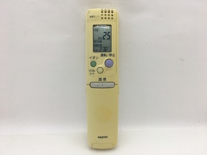 SANYO　エアコンリモコン　RCS-SP2　中古品A-8894