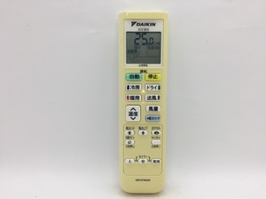 DAIKIN　エアコンリモコン　ARC478A20　中古品A-4434