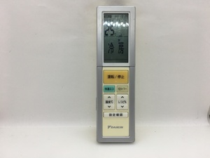 ダイキン　エアコンリモコン　ARC456A3　中古品A-8191