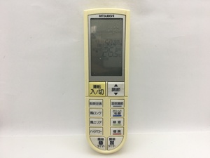 三菱　エアコンリモコン　PG063　中古品A-8783