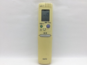 SANYO　エアコンリモコン　RCS-SN1　中古品A-6216