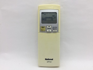 National　エアコンリモコン　A75C2872　中古品A-3329