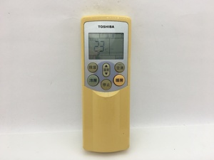 東芝　エアコンリモコン　WH-F06J　中古品A-7854