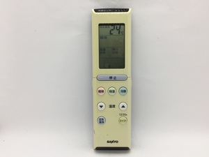 SANYO　エアコンリモコン　RCS-DT3　中古品A-3760