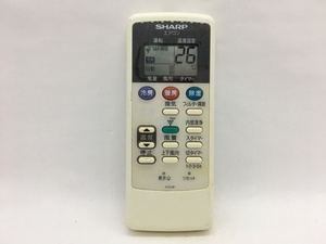 SHARP　エアコンリモコン　A731JB　中古品A-3199