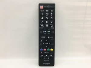 SHARP　リモコン　AN-52RC1　中古品M-7190